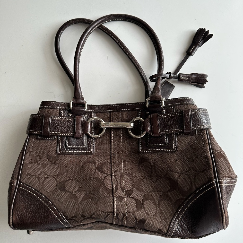 Coach Small Brown Bag